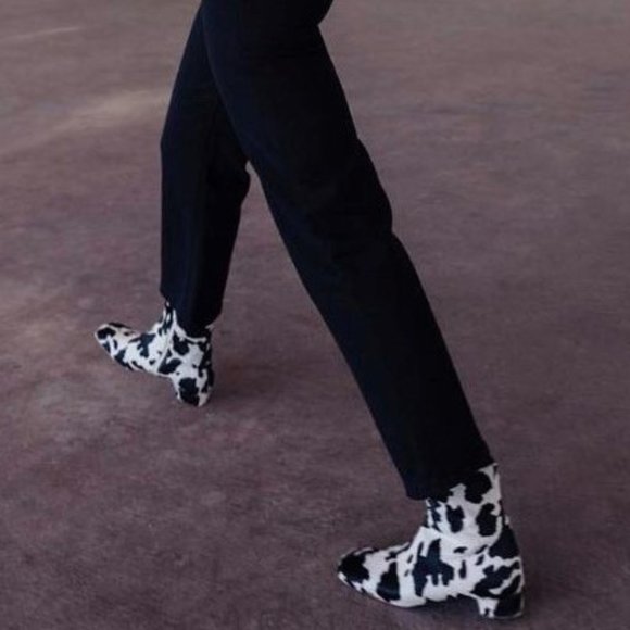 Cow Print Animal Chelsea Boots Booties ALDO - Picture 12 of 12